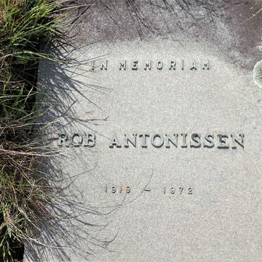 ANTONISSEN Rob 1919-1972 