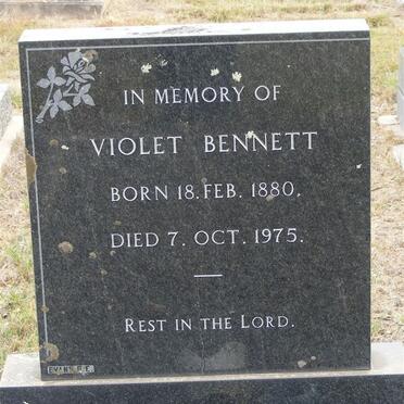 BENNETT Violet 1880-1975