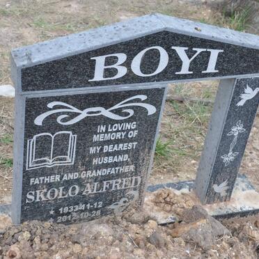 BOYI Skolo Alfred 1933-2012