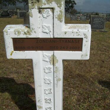 BOJI Zondani Tynase Boji 1938-2002