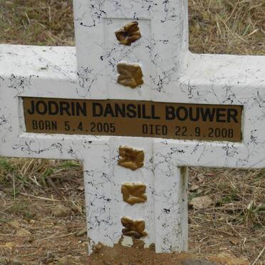 BOUWER Jodrin Dansill 2005-2008