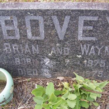 BOVEY Brian 1975-1975 :: BOVEY Wayne 1975-1975