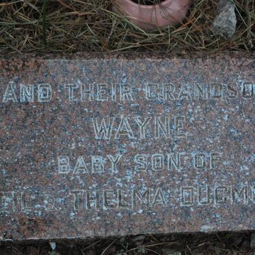 DUGMORE Eileen Ethel -1955 :: DUGMORE Wayne 