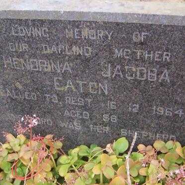 EATON Hendrina Jacoba -1964