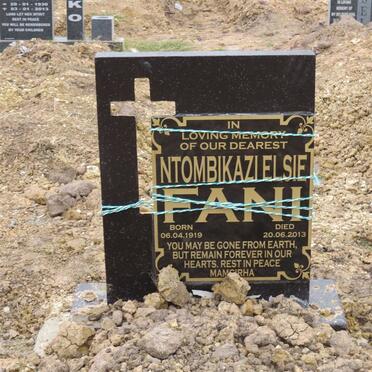 FANI Ntombikazi Elsie 1919-2013