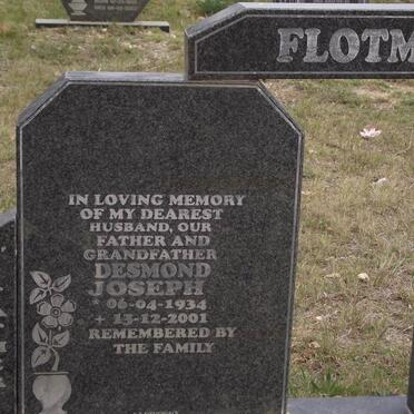 FLOTMAN Desmond Joseph 1934-2001