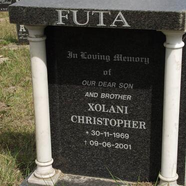 FUTA Xolani Christopher 1969-2001