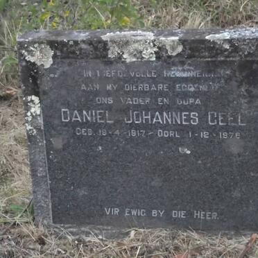 GEEL Daniel Johannes 1917-1976