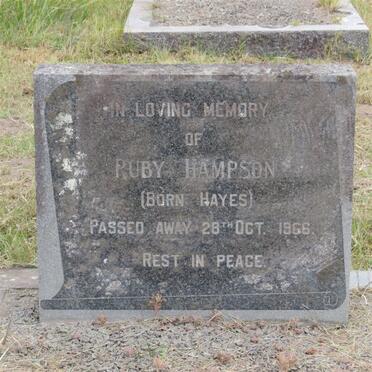 HAMPSON Ruby born HAYES -1966