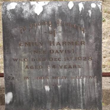 HARMER Emily nee DAVIS -1928