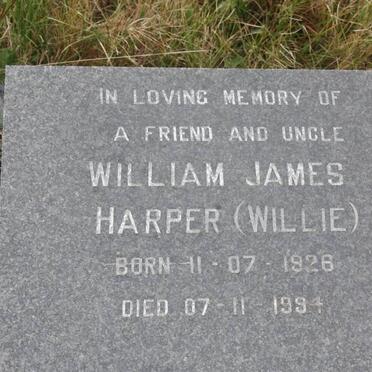 HARPER William James 1928-1994