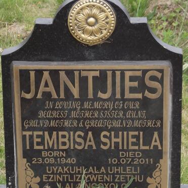 JANTJIES Tembisa Shiela 1940-2011