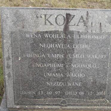 KOZA Neqhayiya Lethu 1997-2001