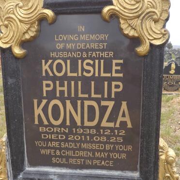 KONDZA Kolisile Phillip 1938-2011