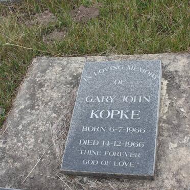 KOPKE Gary John 1966-1966