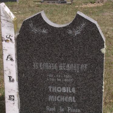 KALE Thobile Micheal 1951-2001