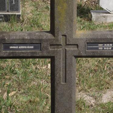 KELELE Siphokazi Jennifer 1969-1997