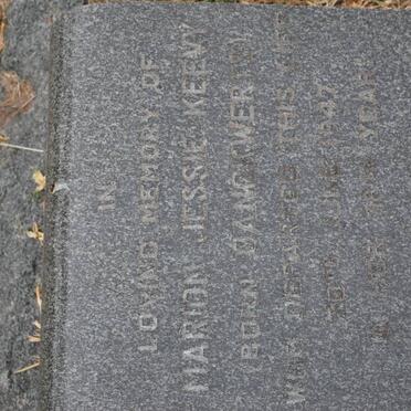 KEEVY Marion Jessie nee DANCKWERTS -1947