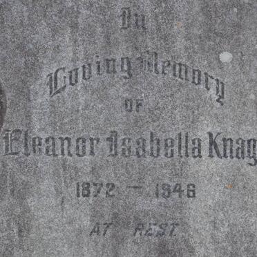 KNAGGS Eleanor Isabella 1872-1946