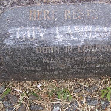 LANHAM Guy 1864-1953