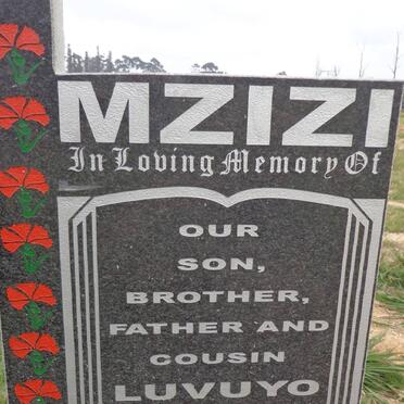 MZIZI Luvuyo 1981-2012