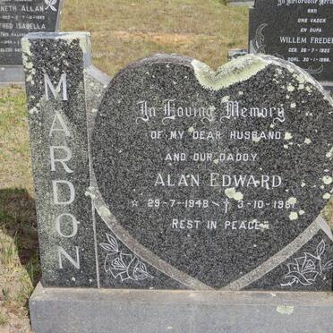 MARDON Alan Edward 1948-1981