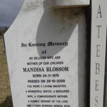 MATEBESE Mandisa Blossom 1976-2009