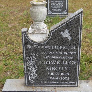 MBOTYI Liziwe Lucy 1928-2002