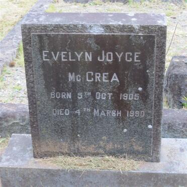 McCREA Evelyn Joyce 1905-1990