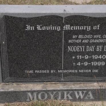 MOYIKWA Nodeyi Day By Day 1940-1999
