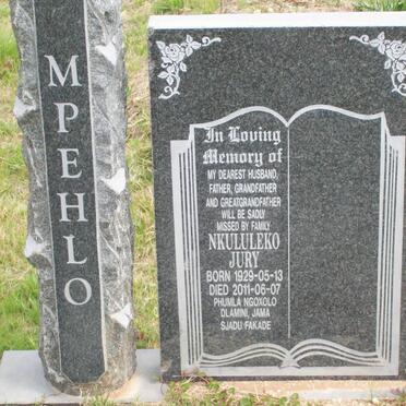 MPEHLO Nkululeko Jury 1929-2011