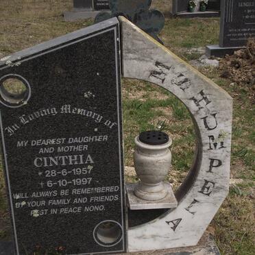 MSHUMPELA Cinthia 1957-1997