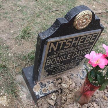 NTSHEBE Bonile David 1958-2013