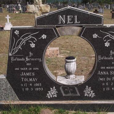 NEL James Tolmay 1903-1993 &amp; Anna Susanna DU PREEZ 1899-1993