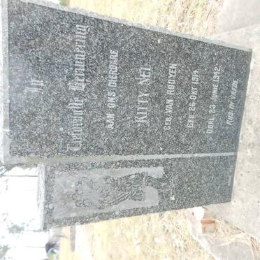 NEL Kitty nee VAN ROOYEN 1914-1942
