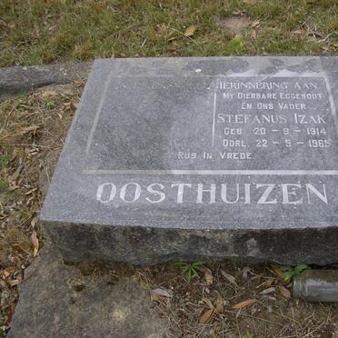 OOSTHUIZEN Stefanus Izak 1914-1965