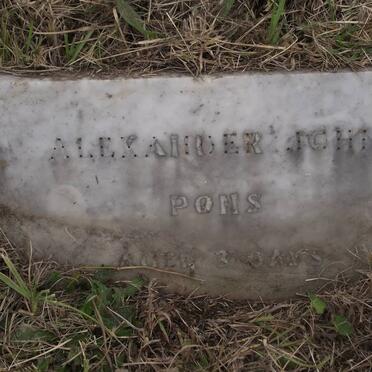 PONS Alexander John