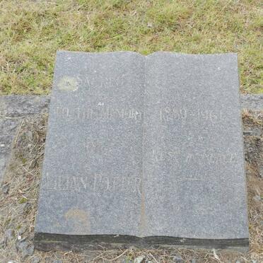 POTTER Lilian 1889-1961