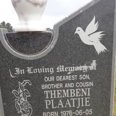 PLAATJIE Thembeni 1976-2012