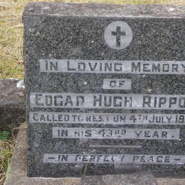 RIPPON Edgar Hugh -1950