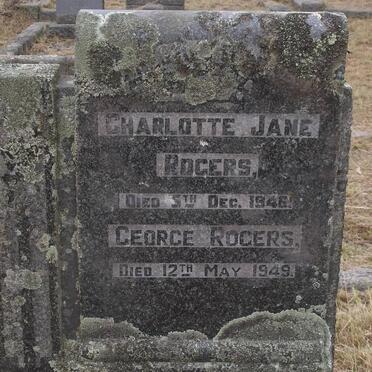 ROGERS George -1949 &amp; Charlotte Jane -1946