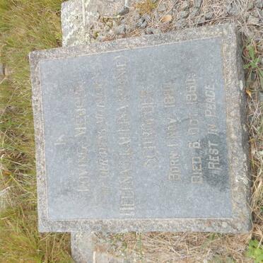 SCHROEDER Helena Claudina 1891-1960