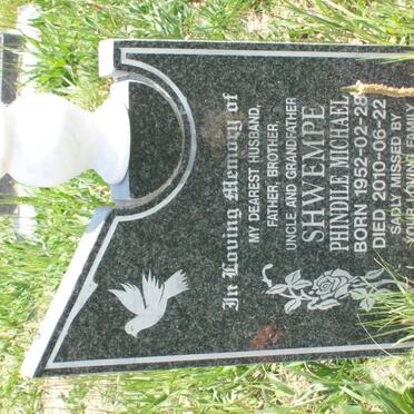 SHWEMPE Phindile Michael 1952-2010