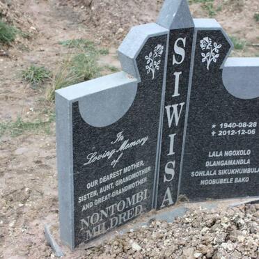SIWISA Nontombi Mildred 1940-2012