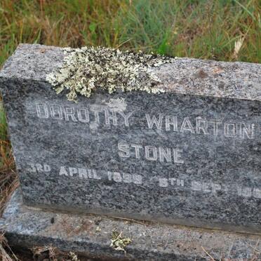 STONE Dorothy Wharton 1899-1964