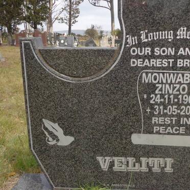 VELITI Monwabisi Zinzo 1960-2002