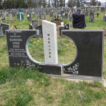 WAKASHE Makhwenke Andrew Boyboy 1964-2010