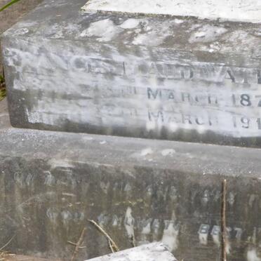 WATERS Frances Maud 1877-1918