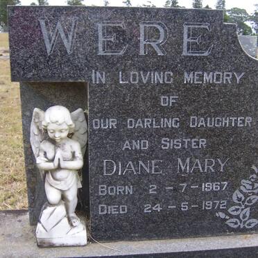 WERE Diane Mary 1967-1972