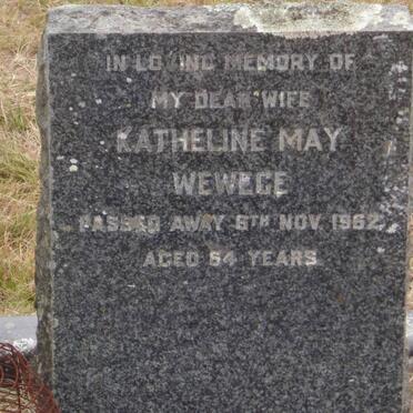 WEWEGE Katheline May -1962
